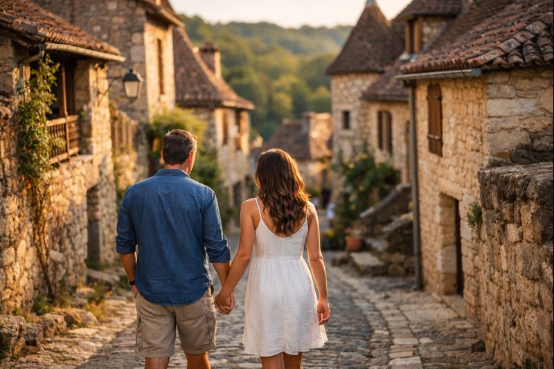 Activités en Dordogne amoureux